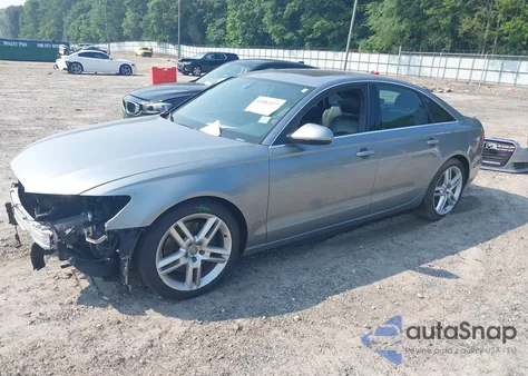 2015 Audi A6 2.0T Premium из США, поврежденный, VIN WAUGFAFC7FN005497